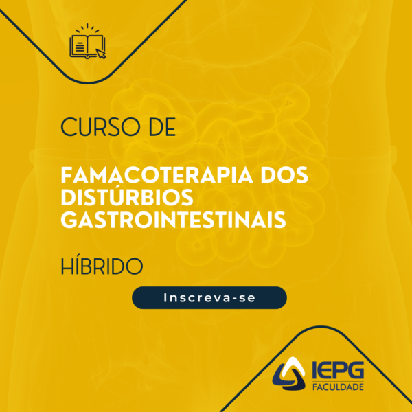 Curso de Famacoterapia dos distúrbios gastrointestinais (Híbrido) - 07, 08 e 09/03/2025