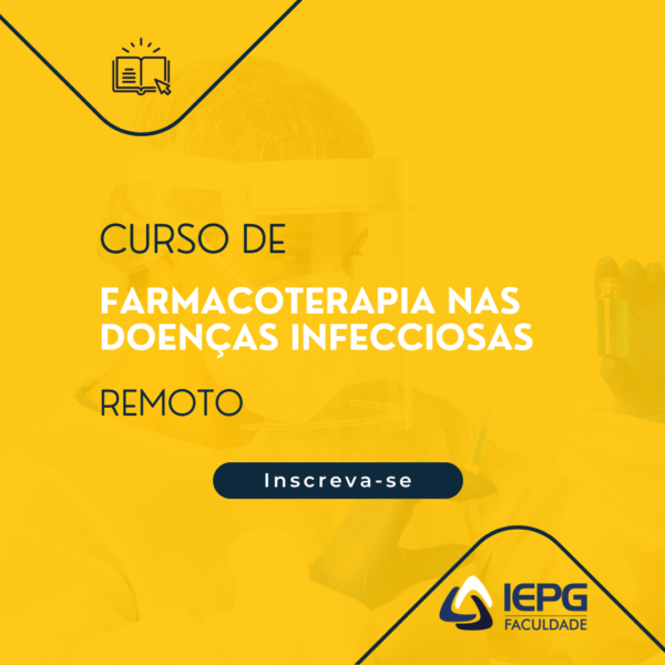 Curso de Farmacoterapia nas doenças infecciosas  (Remoto) - 06, 07 e 08/06/2025