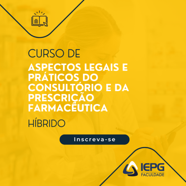 Curso de Aspectos legais e práticos do Consultório e da Prescrição farmacêutica  (Híbrido) - 12, 13 e 14/09/2025