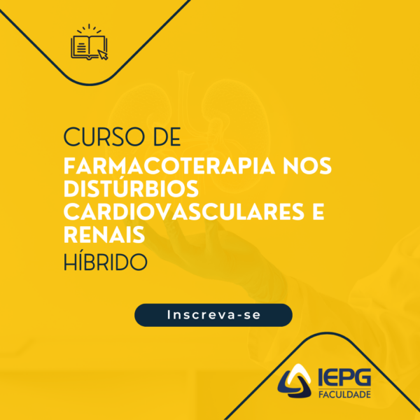 Curso de Farmacoterapia nos distúrbios cardiovasculares e renais (Híbrido) - 07, 08 e 09/11/2025