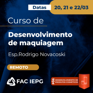 Curso de Desenvolvimento de Maquiagem - Remoto