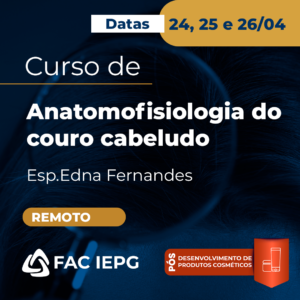 Curso de Anatomofisiologia do couro cabeludo - Remoto