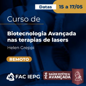 Curso de Biotecnologia Avançada nas terapias de lasers - Remoto