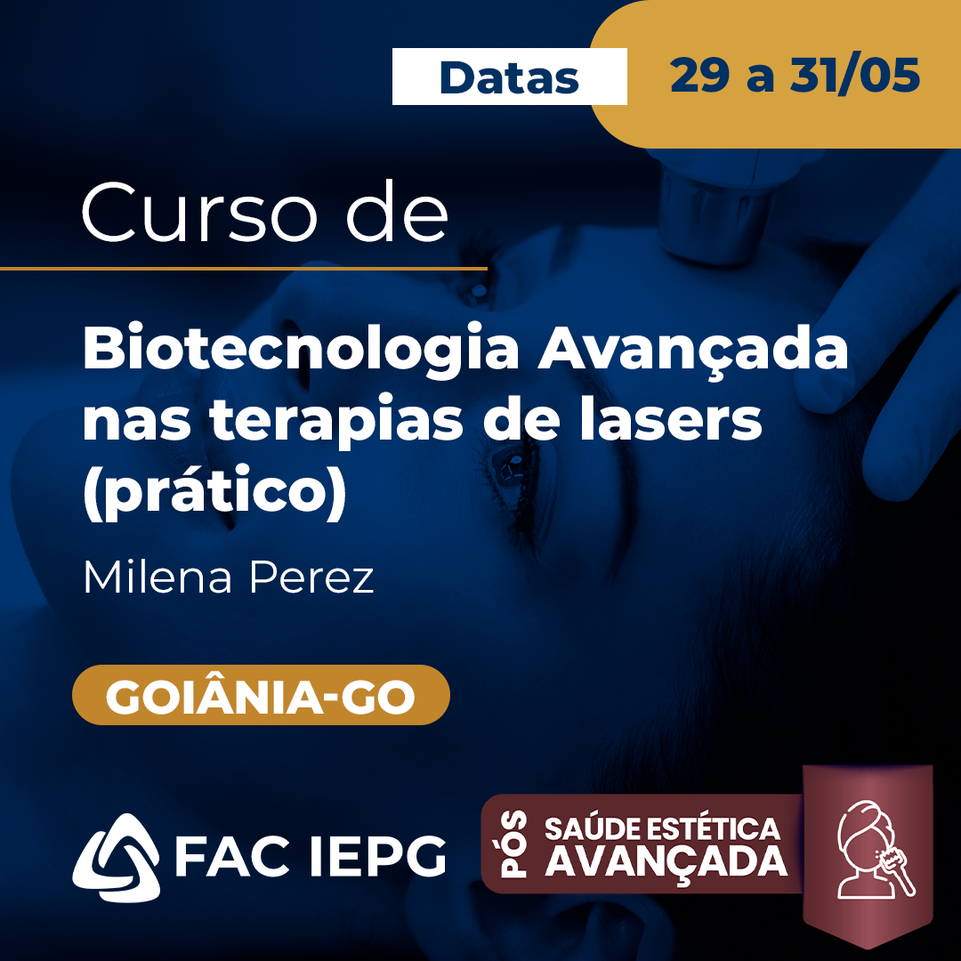 Curso Prático de Biotecnologia Avançada nas terapias de lasers - Goiânia-GO