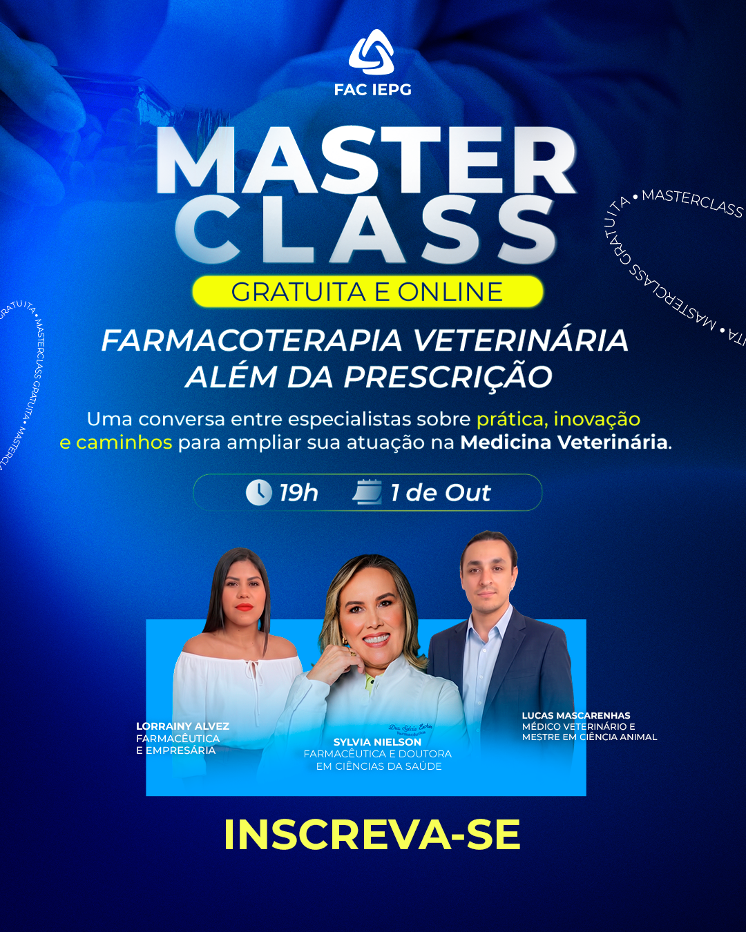 masterclass farmacoterapia veterinaria